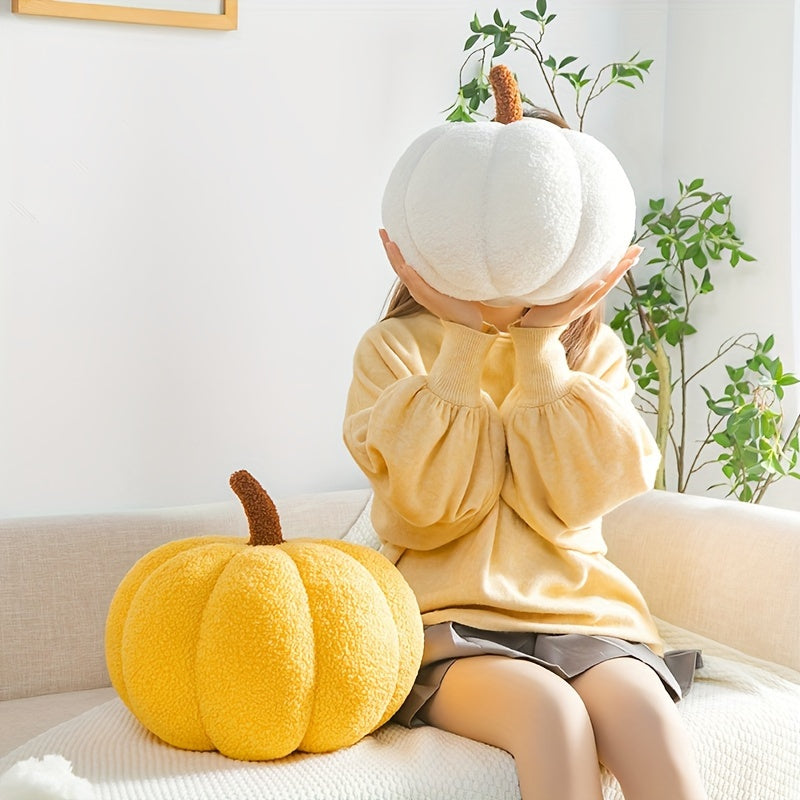 Herfst Decoratie – Teddy Pompoen Kussen