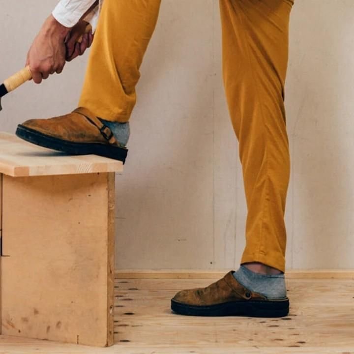 UrbanStep | Premium Leren Huis Klompen voor Mannen - Comfortabel Voetbed