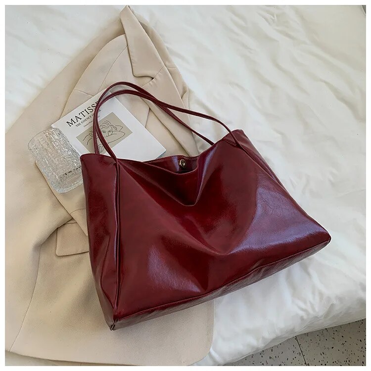 Avara – Elegante Luxe Leren Schoudertas