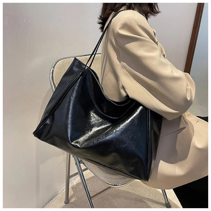 Avara – Elegante Luxe Leren Schoudertas