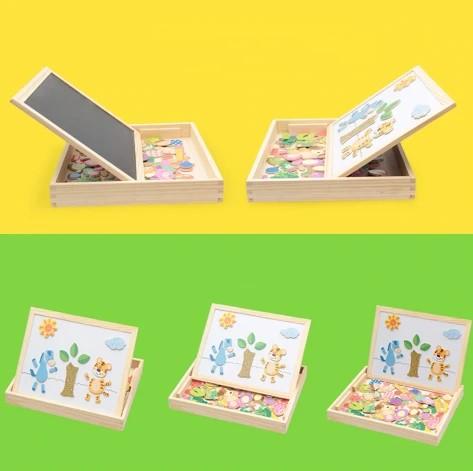 Magnetisch Teken- en Puzzelbord – Educatief Speelgoed voor Kinderen