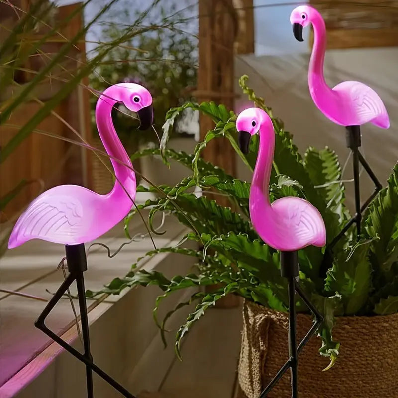 Solar Flamingo Tuinlamp – Decoratie voor Tuin & Balkon