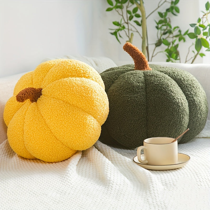 Herfst Decoratie – Teddy Pompoen Kussen