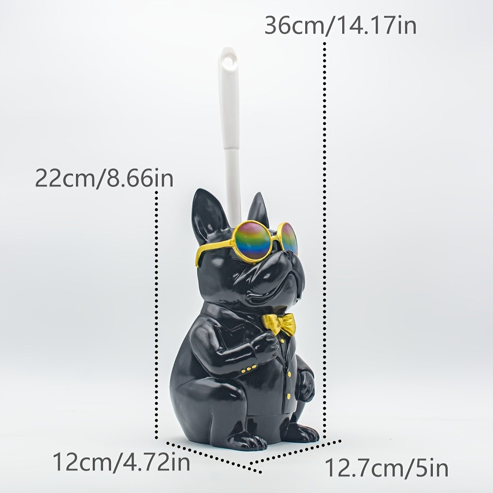 Toiletborstelhouder Bulldog – Unieke Badkamer Decoratie Hond