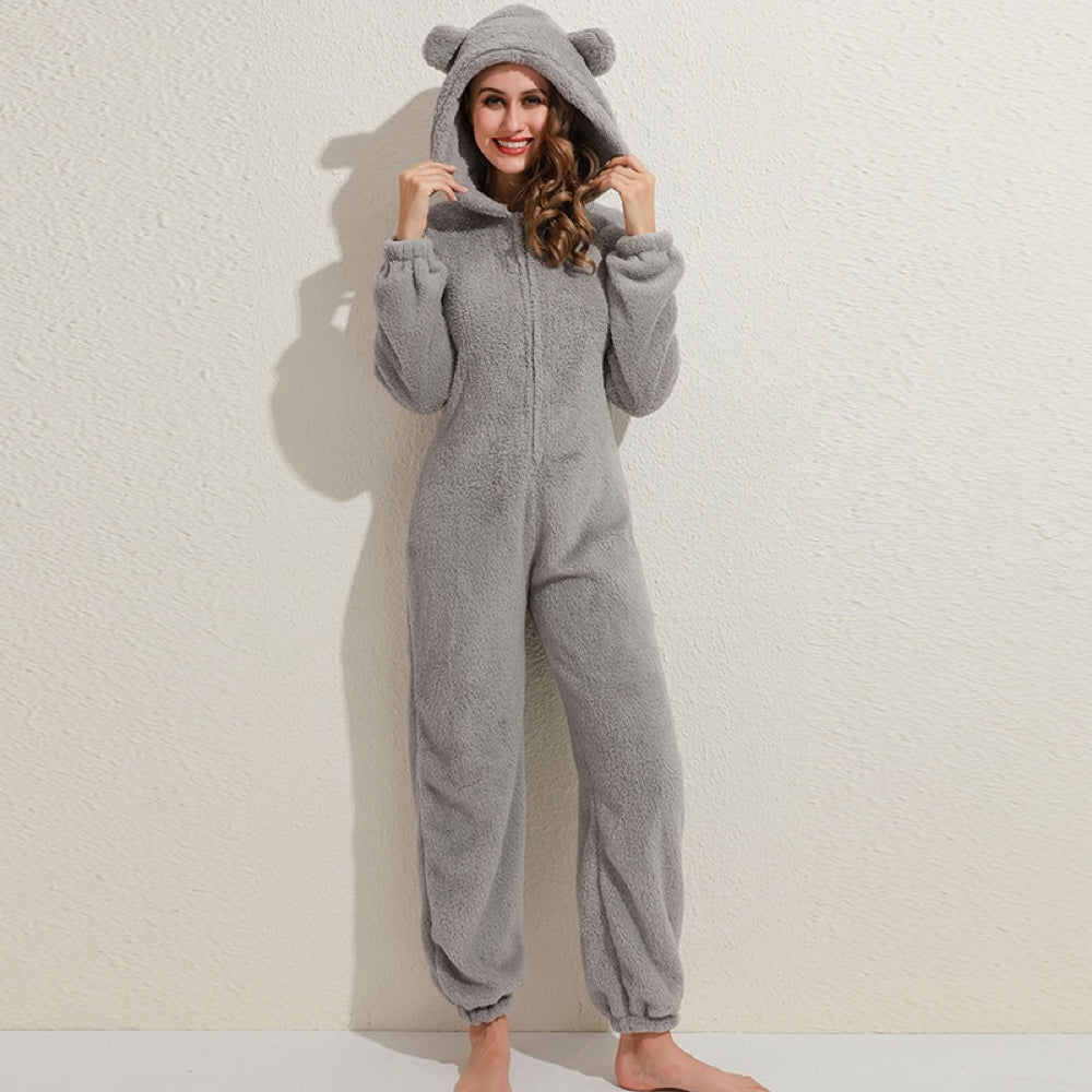 SnuggleSuits - Superzachte Fleece Onesie met Berenoortjes