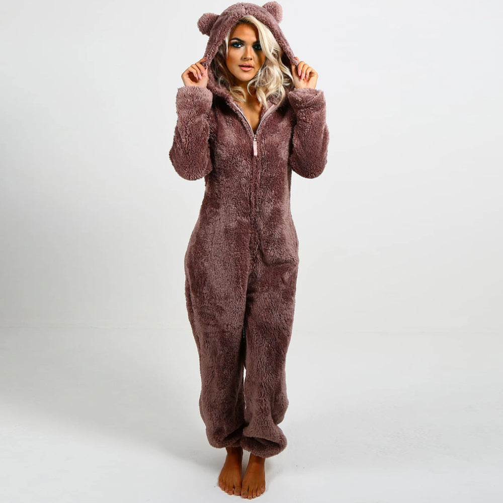 SnuggleSuits - Superzachte Fleece Onesie met Berenoortjes