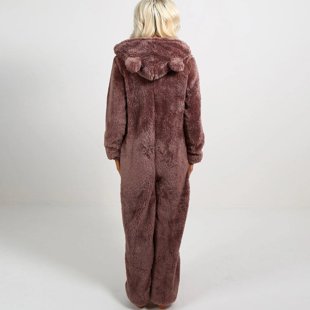 SnuggleSuits - Superzachte Fleece Onesie met Berenoortjes