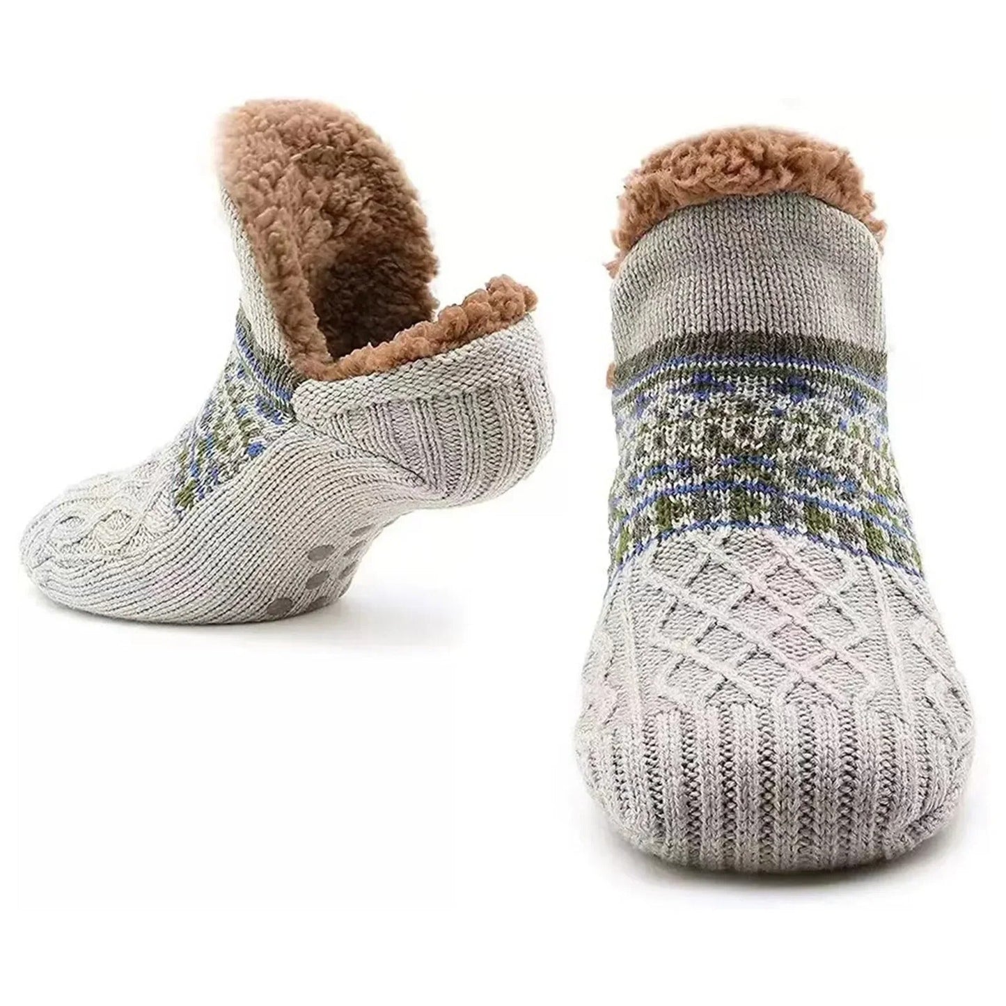 Warme Antislip Huissokken – Winter Sloffen