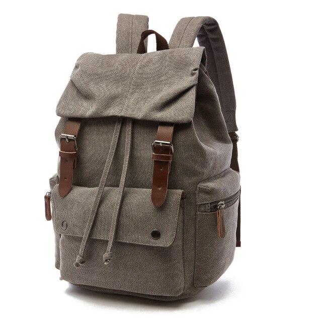 WanderPack – Grote Vintage Canvas Rugzak