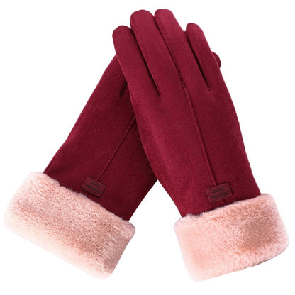 PASHION Warme Waterdichte Handschoenen – Touchscreen, Fleece Gevoerd voor Dames
