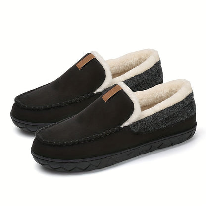 Loafers Pantoffels Heren – Schapenwollen Winter Sloffen