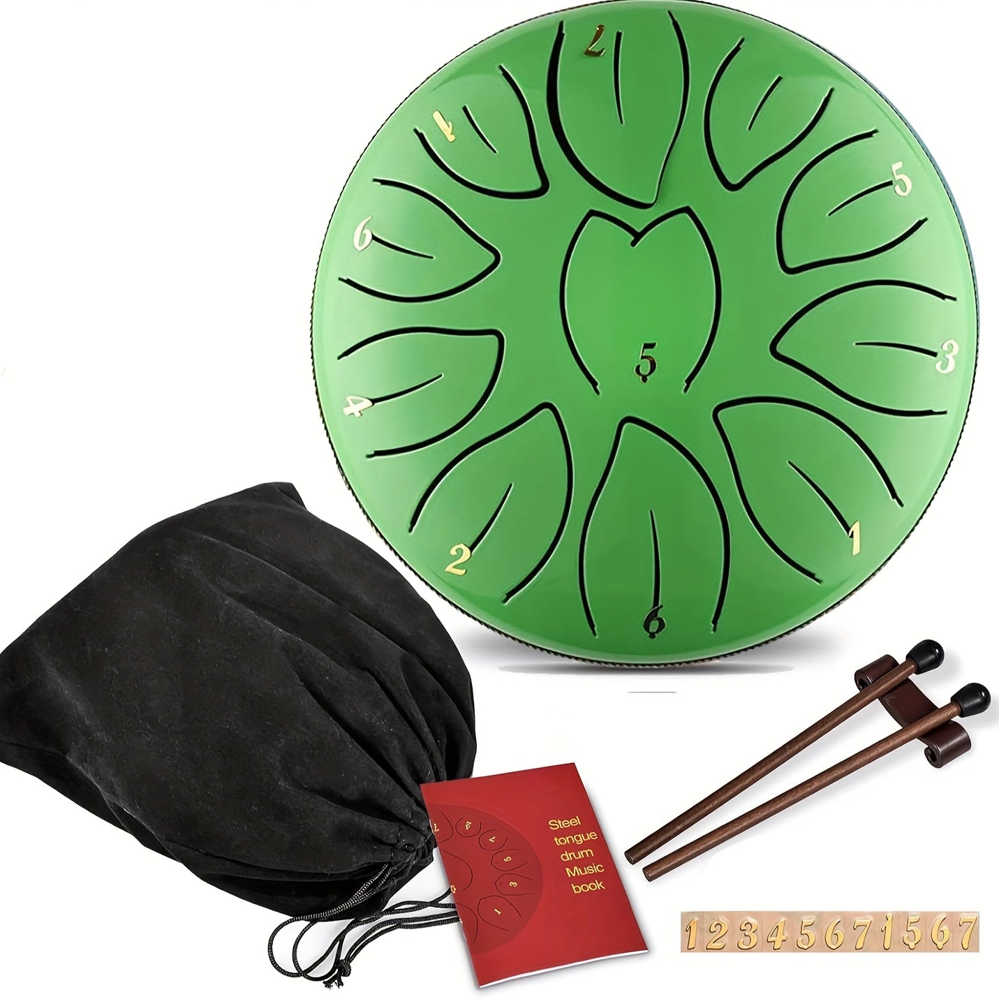 Tongue Drum – Compacte Tongtrommel voor Meditatie & Muziek