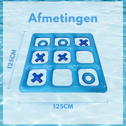 Opblaasbaar XXL Tic Tac Toe Spel Voor Zwembad