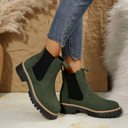 Casual Dames Schoenen – Enkellaarsjes voor Herfst en Winter
