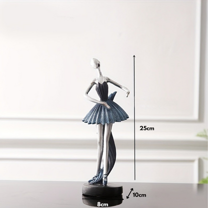Balletdanseres Sculptuur – Elegante Decoratie voor Woonkamer
