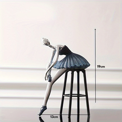 Balletdanseres Sculptuur – Elegante Decoratie voor Woonkamer