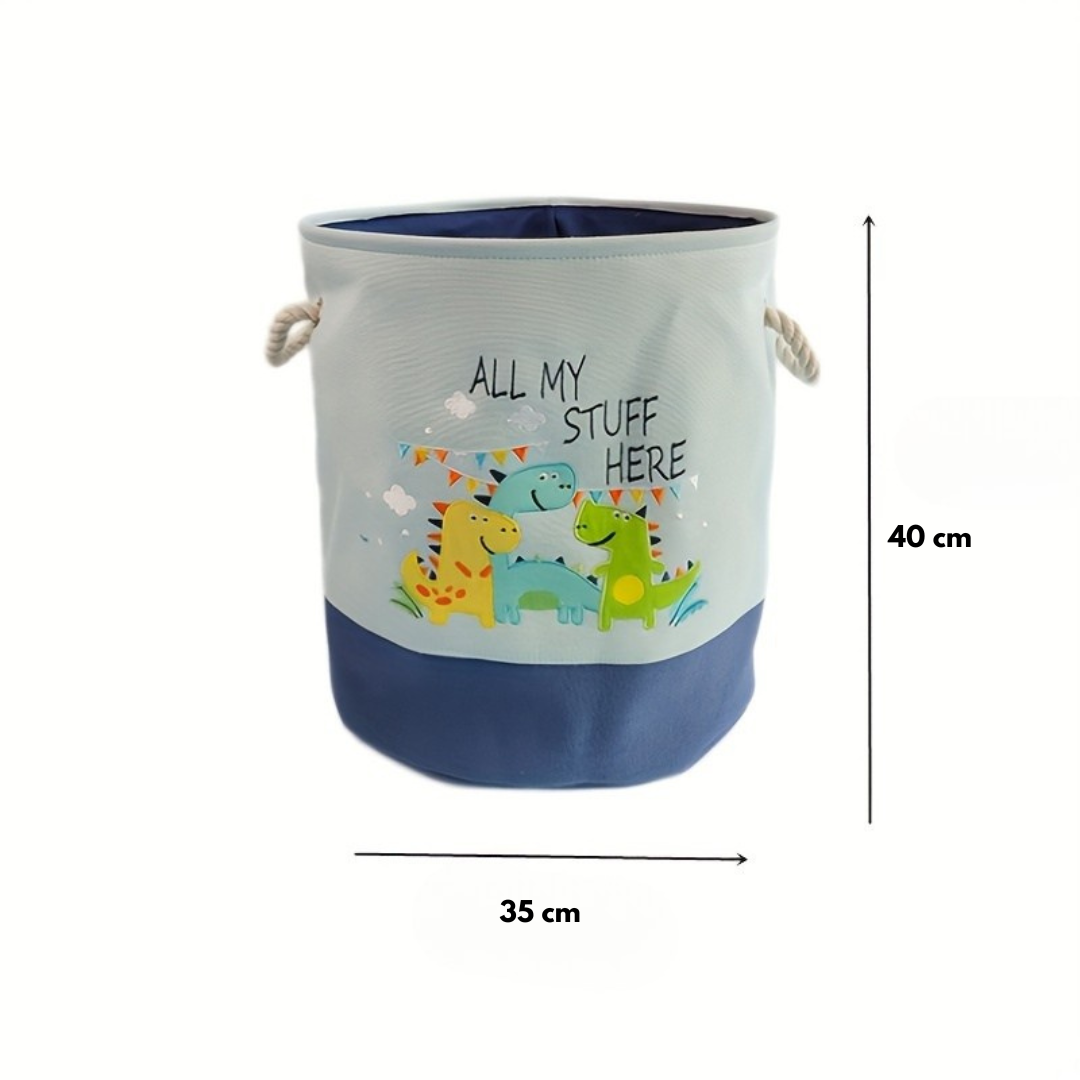 Cartoon Opvouwbare Opbergmand – Voor Speelgoed & Kleding