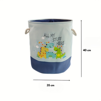 Cartoon Opvouwbare Opbergmand – Voor Speelgoed & Kleding