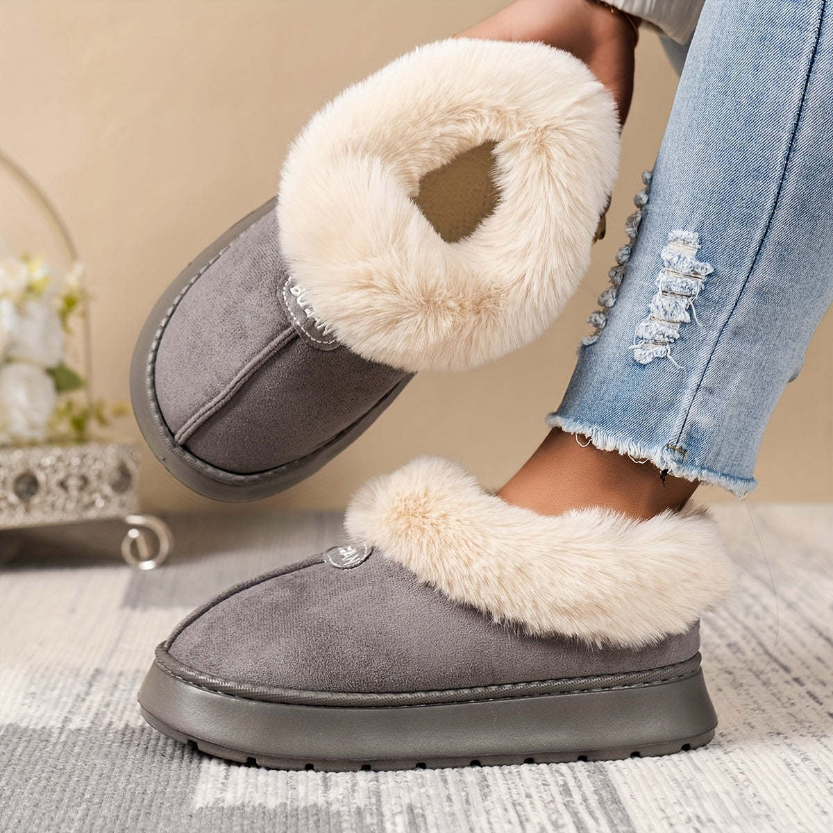 Warme Winter Sloffen Dames