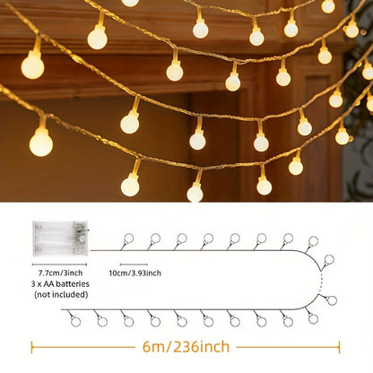 LED Tuin Verlichting – 40 Lichtbolletjes voor Feest, Bruiloft & Tuin
