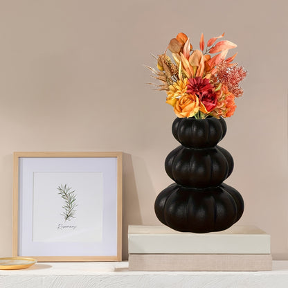 Keramiek Pompoen Vaas – Moderne Herfst Decoratie