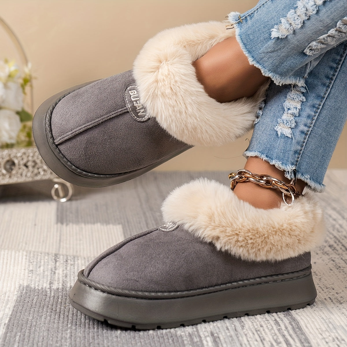 Warme Winter Sloffen Dames