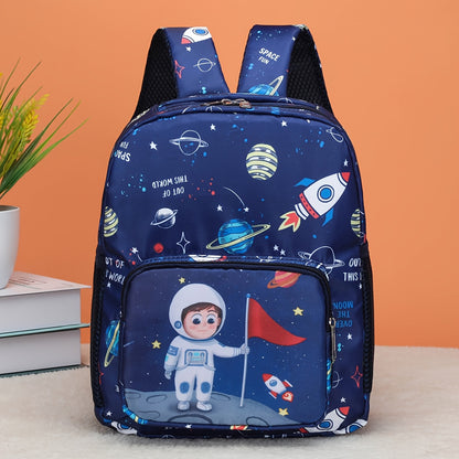 Cartoon Schooltas – Graafmachine, Dino of Astronaut