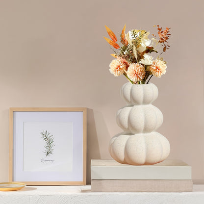 Keramiek Pompoen Vaas – Moderne Herfst Decoratie