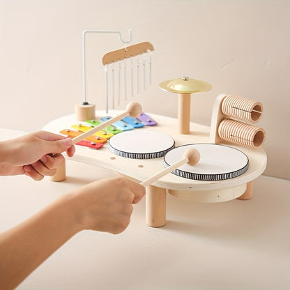Houten Kinder Muziektafel – Creatief & Educatief Speelplezier!
