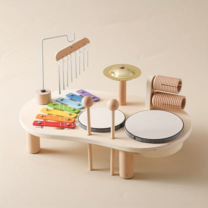 Houten Kinder Muziektafel – Creatief & Educatief Speelplezier!