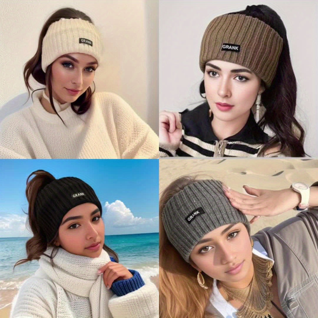 WarmKnit Oorwarmers – Gebreide Winter Hoofdband voor Dames