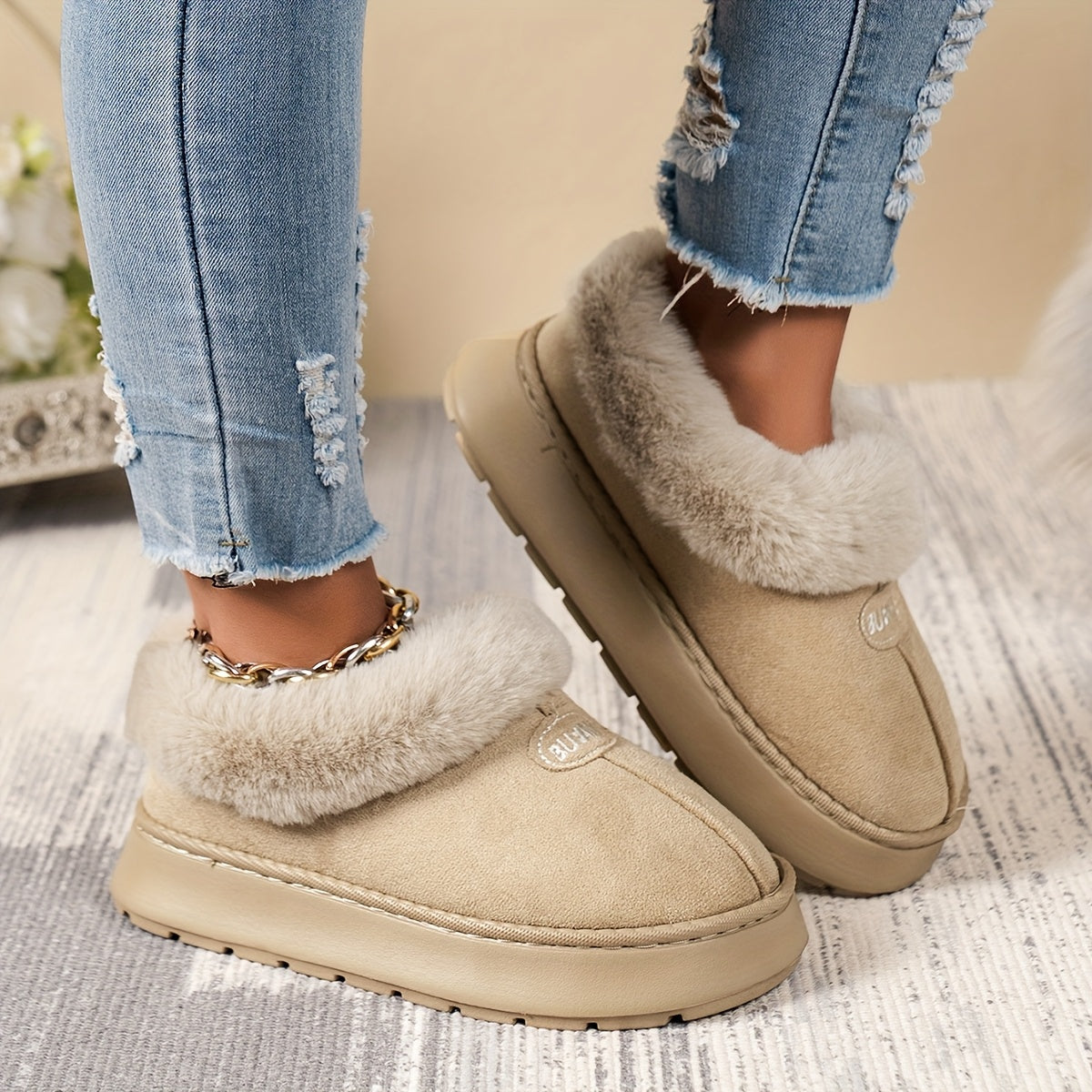 Warme Winter Sloffen Dames