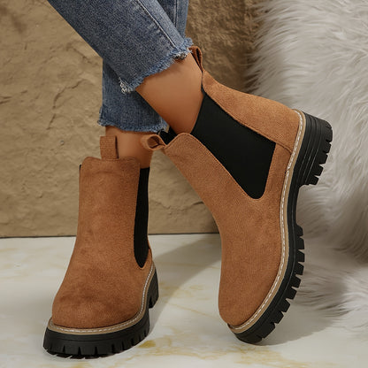 Casual Dames Schoenen – Enkellaarsjes voor Herfst en Winter