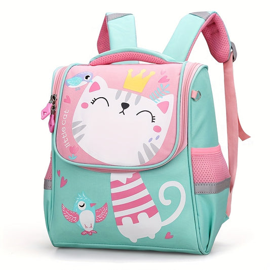 Kitten Rugzak voor Meisjes – Kleuter Schooltas