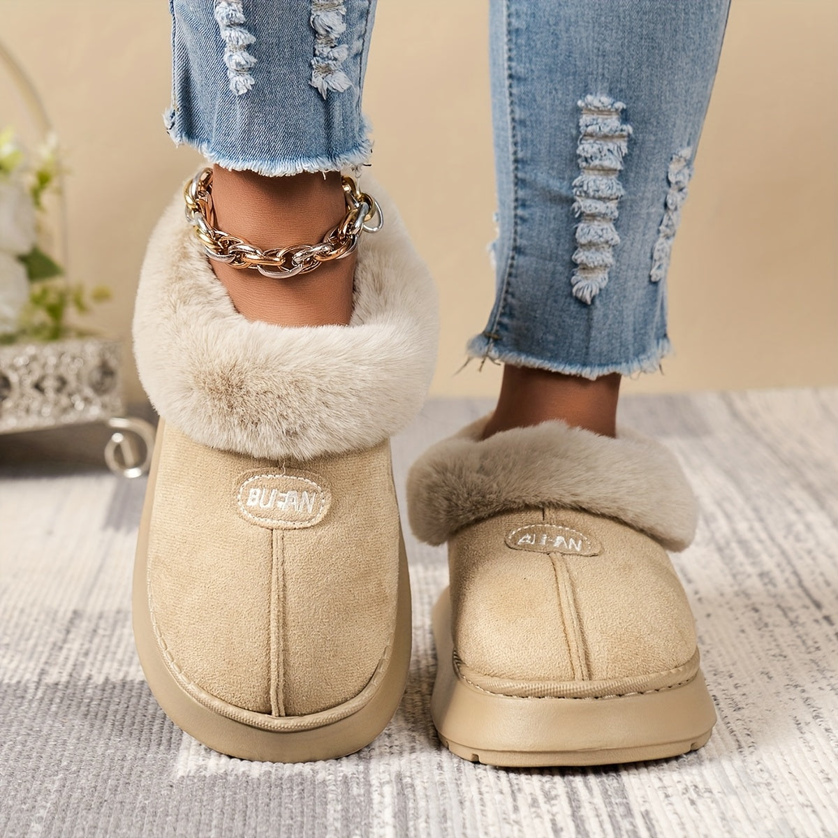 Warme Winter Sloffen Dames