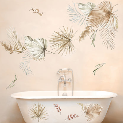 Tropische Palmblad Muurstickers – Stijlvolle Decoratie voor Elk Interieur