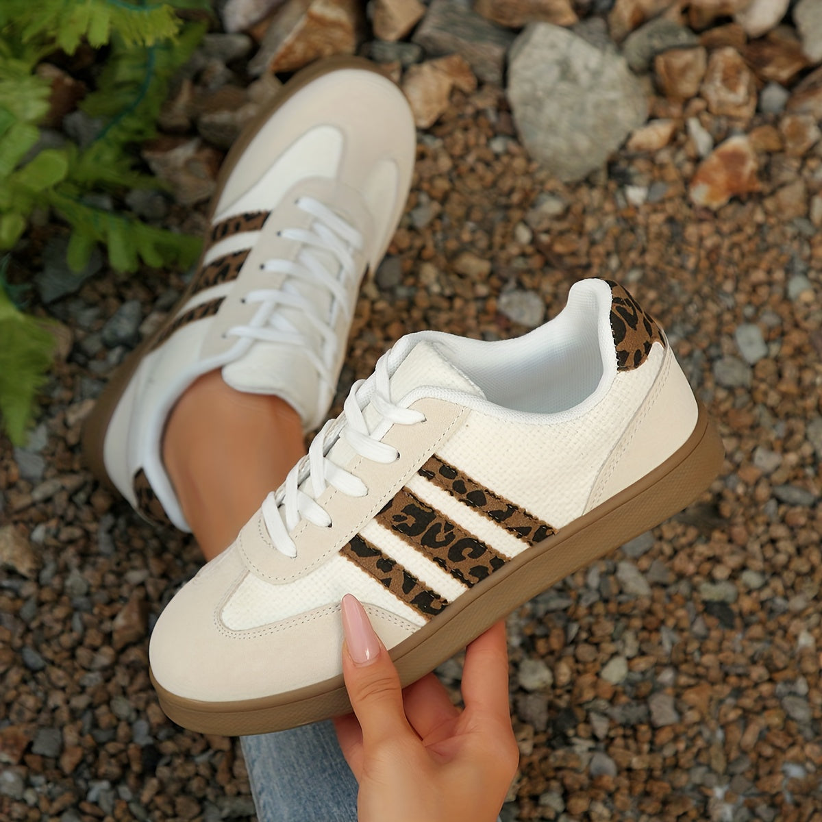 Dames Sneakers Luipaardprint