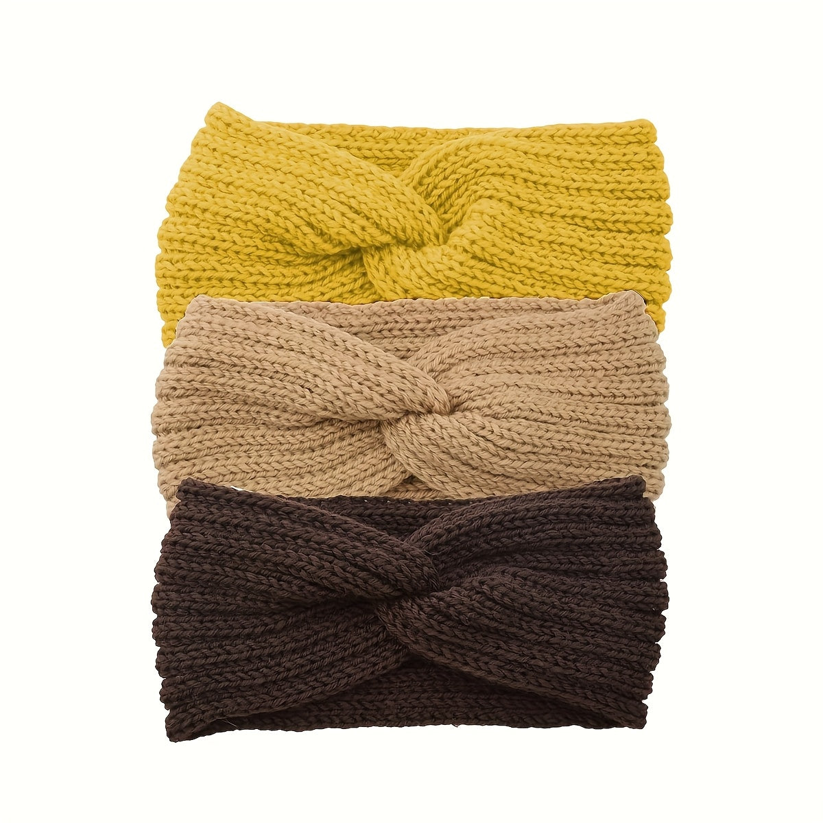 Gebreide Haarbanden Set – Warme Oorwarmers en Winter Accessoire