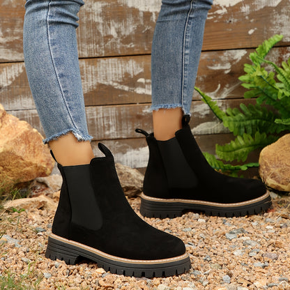 Casual Dames Schoenen – Enkellaarsjes voor Herfst en Winter