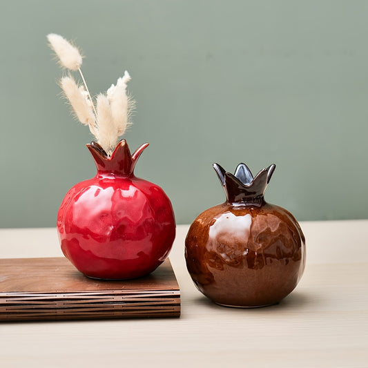 Keramische Granaatappel Vaas – Moderne Decoratie Interieur