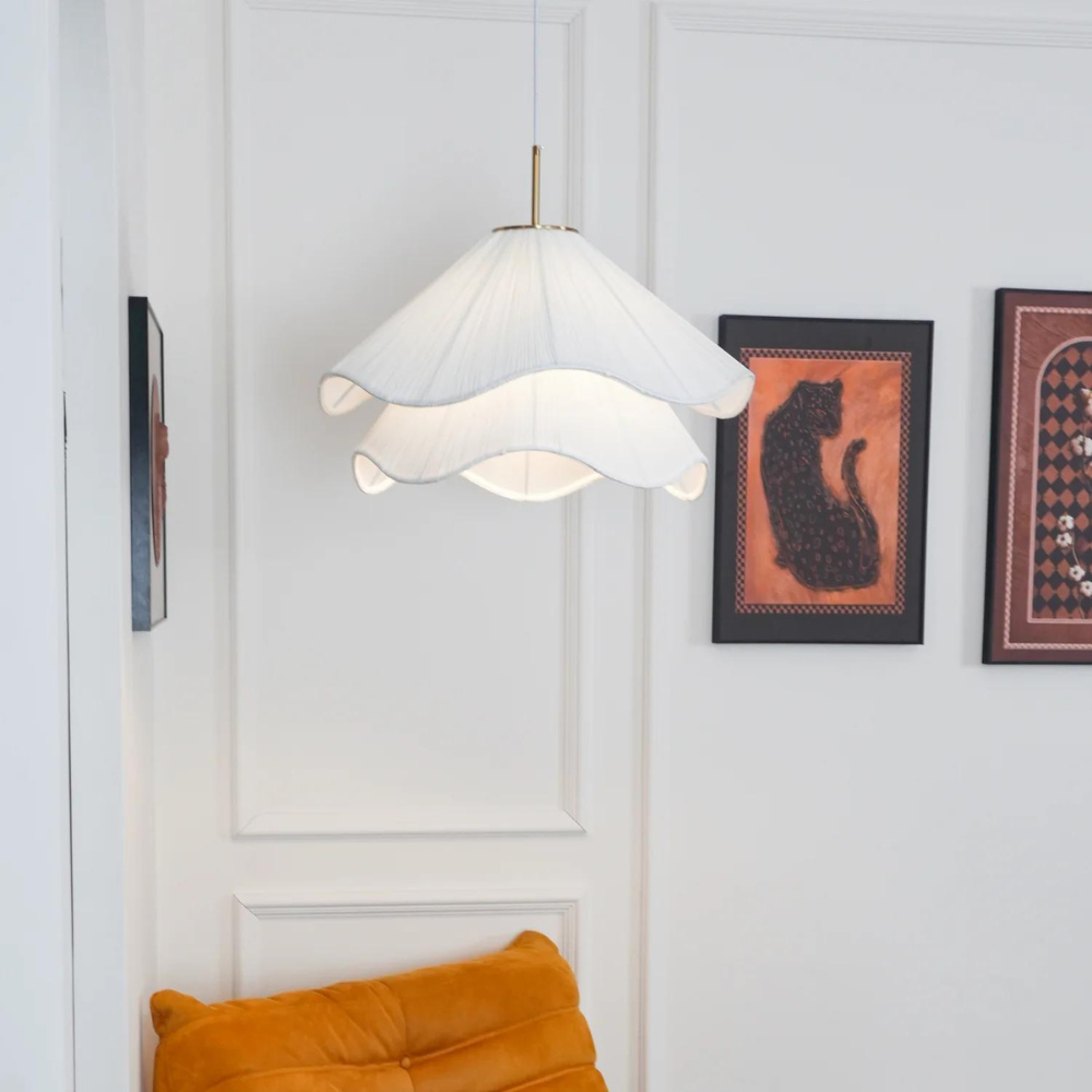 Boho Chic Plafondlamp – Warm LED Licht 3000K-6000K Japandi style
