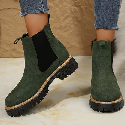 Casual Dames Schoenen – Enkellaarsjes voor Herfst en Winter