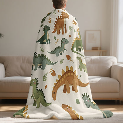 Cartoon Dino Deken – Zacht & Warm Design