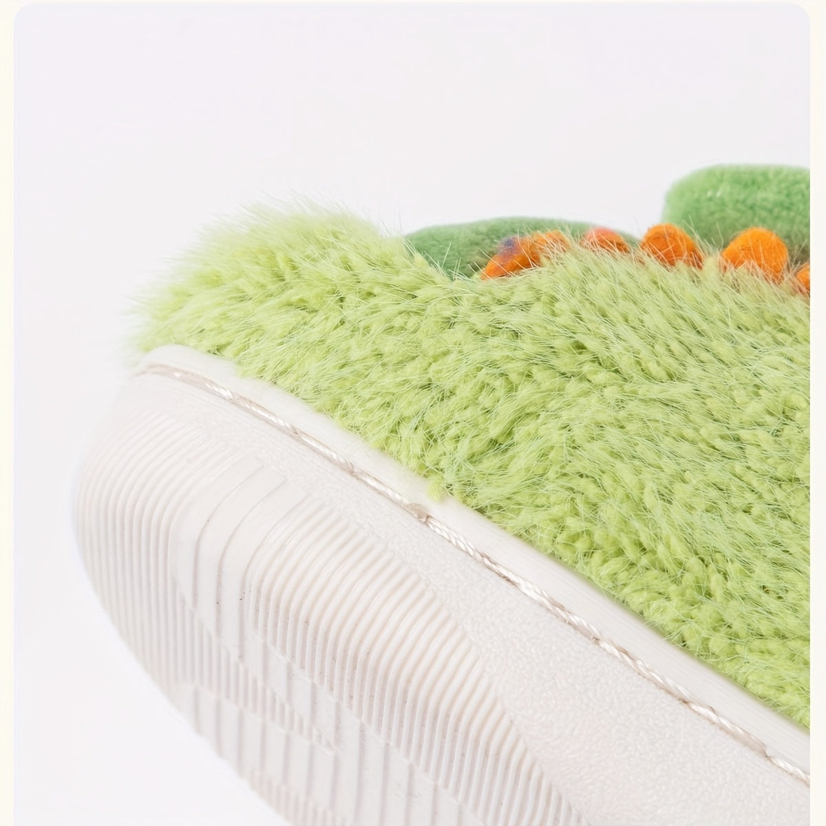 Dino Kinder Sloffen – Warme Pluche Pantoffels met Anti-Slip Zool