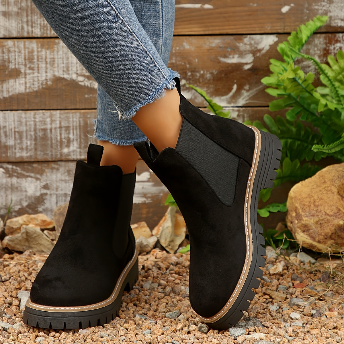 Casual Dames Schoenen – Enkellaarsjes voor Herfst en Winter