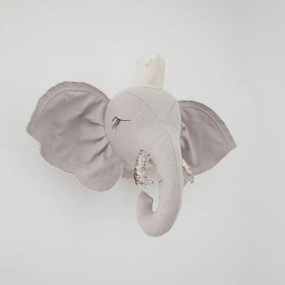 Muurdecoratie Dierenkop – Kinderkamer Dieren Wanddecoratie