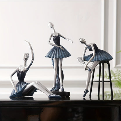 Balletdanseres Sculptuur – Elegante Decoratie voor Woonkamer