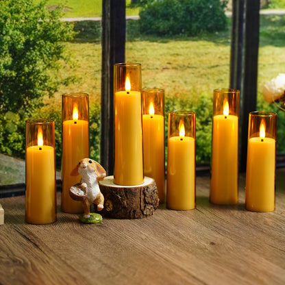 Set van 12 Luxe LED Kaarsen – Met Timer & Afstandsbediening