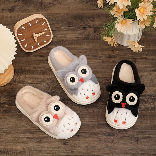 Uil Pantoffels – Zachte en Warme Dames Sloffen