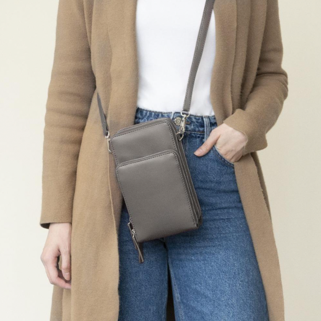 Crossbody Tas Dames – Compacte Wallet Schoudertas